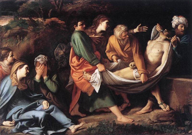 BADALOCCHIO, Sisto The Entombment of Christ hhh Spain oil painting art